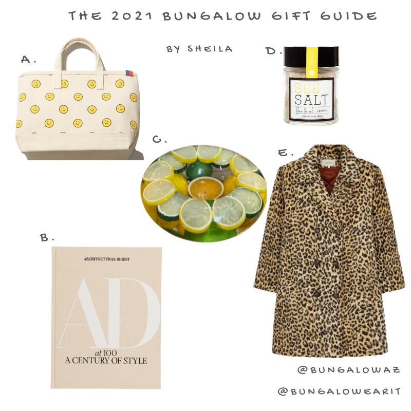 The 2021 Bungalow Gift Guide By Sheila