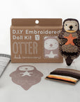 Make your own cute otter with the Faire Otter Embroidery Kit! Includes pattern, instructions, fabric, stuffing & threads—perfect for beginners or as a thoughtful gift.