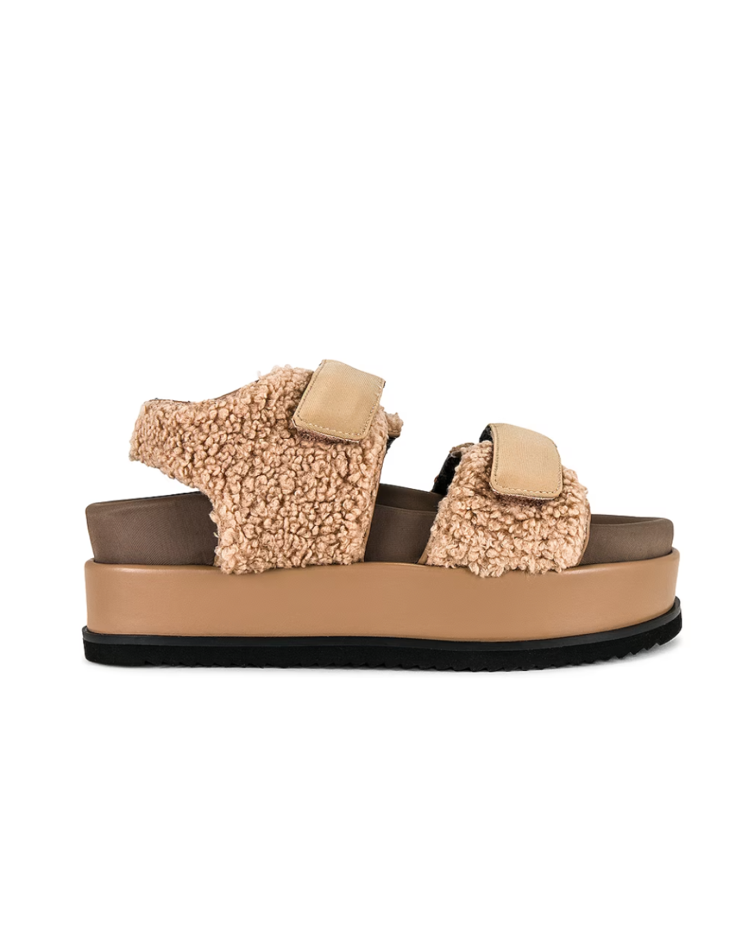 Fuzzy strap hot sale sandals