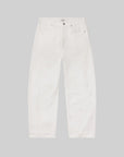 The Miro jeans by Citizens Of Humanity/AGOLDE, made from non-stretch denim, are shown on a gray background. They boast a classic five-pocket design, relaxed fit, belt loops, and a button closure.