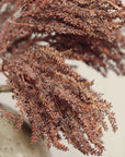 Autumn Grain Spray stems in a vase by Faire, adding textured decor to neutral home settings.