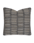EARTH TONED TEXTURED DECORATIVE PILLOW 22x22