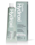 A tube and box of Faire Davids Toothpaste in peppermint flavor, light green packaging with white text noting enamel health, whitening, sulfate-free, fluoride-free, and a recyclable metal tube.