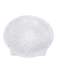 The Import Collection's Primley Bowl is a small, white round bowl with textured subtle speckles. Its minimalist design makes it a distinctive decorative piece that remains elegantly empty when viewed from above.