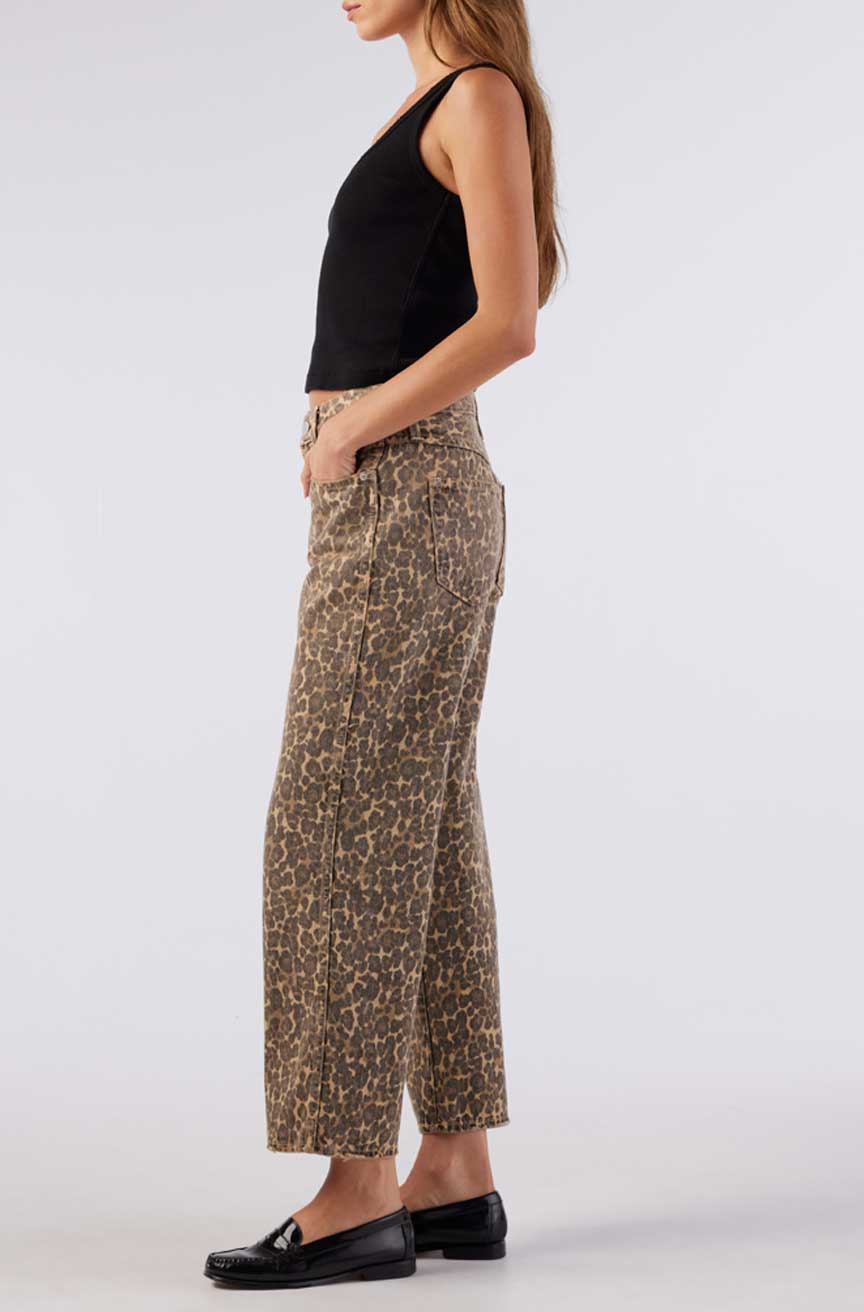 ON SALE Billie Paisley Cap Sleeve Leotard (Black) main image 1