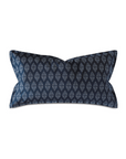 BLUE GEOMETRIC PRINT KING SHAM 21x37