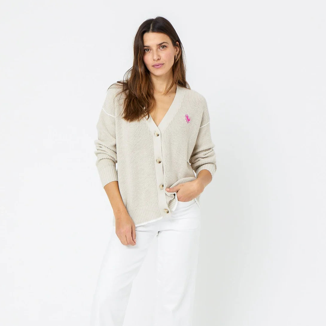 Slouchy white cardigan store