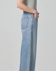 Ayla Baggy Cuffed Crop In Skylights