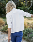 PATRICK Popover Henley HERITAGE JERSEY White