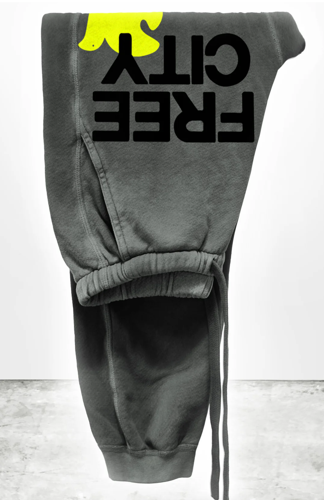 FREECITY Large Sunfades Pants in GREYART M