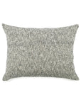 The Brentwood Big Pillow by POM POM features a rectangular gray design with textured woven fabric, making it a cozy accent for any space. Shown on a plain white background, it pairs perfectly with your favorite chunky bouclé throw.