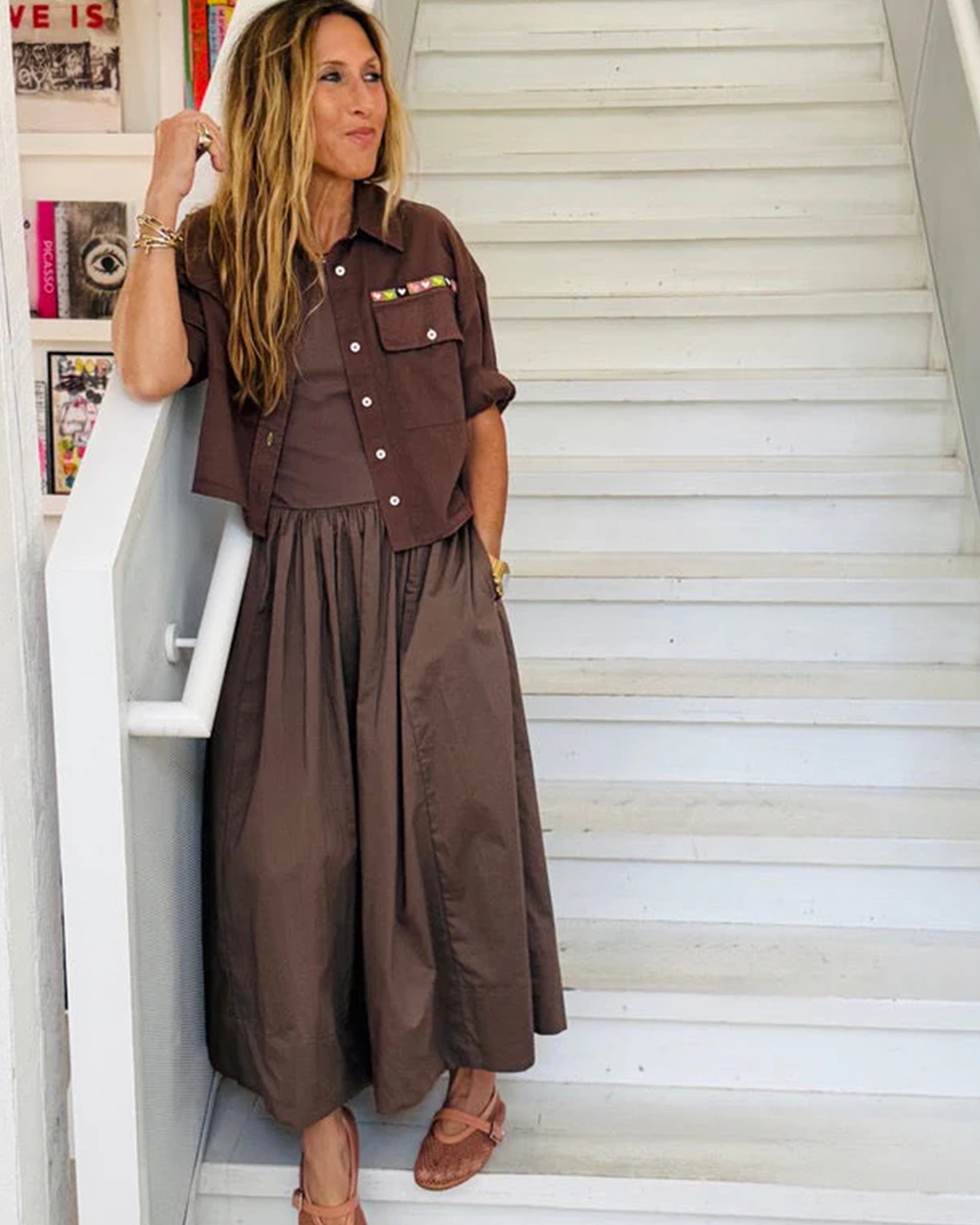 KR Tank Dress Caramel Earth / XS