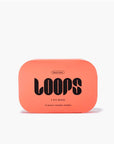 A coral rectangular box labeled "Faire Hydrogel Eye Mask" contains 5 under-eye masks. Text reads "Weekly Reset" and "For Anytime • Anywhere • Anyplace." Hydrates skin and reduces wrinkles for refreshed eyes.