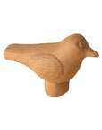 The Indaba Terracotta Bird is a simple brown statuette with a rounded body, wings, small beak, and short cylindrical base—ideal as miniature accent decor.
