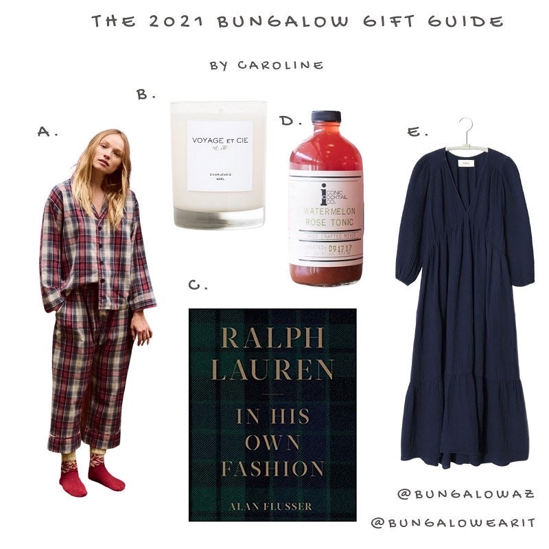 The 2021 Bungalow Gift Guide By Caroline