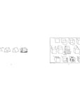 Faire’s "What To Draw and How To Draw" features two pages of black and white geometric drawings—pyramids and a tent on the left; cubes, house shapes, and an “A B C” block on the right—an ideal guide for budding artists.