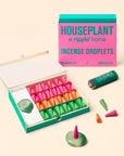 Houseplant by Ripple/Incense Droplets from Faire: a box of incense cones with a lighter, perfect for bringing modern home fragrance to your space.