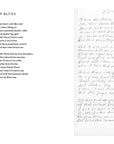 A two-page spread in The Complete Johnny Cash by Hachette Book Group shows printed "Folsom Prison Blues" lyrics on the left and a signed, edited 1955 handwritten draft from the Johnny Cash archive on the right.