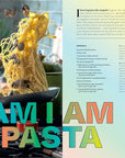 A chef tosses linguine and clams in a bright kitchen. "The Choi of Cooking" by Random House appears in bold on the right, with healthy recipes and a description inspired by Netflix’s The Chef Show. Page 155 is shown in the corner.