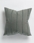 Hilo Stripe Blue Spruce Pillow 26x26