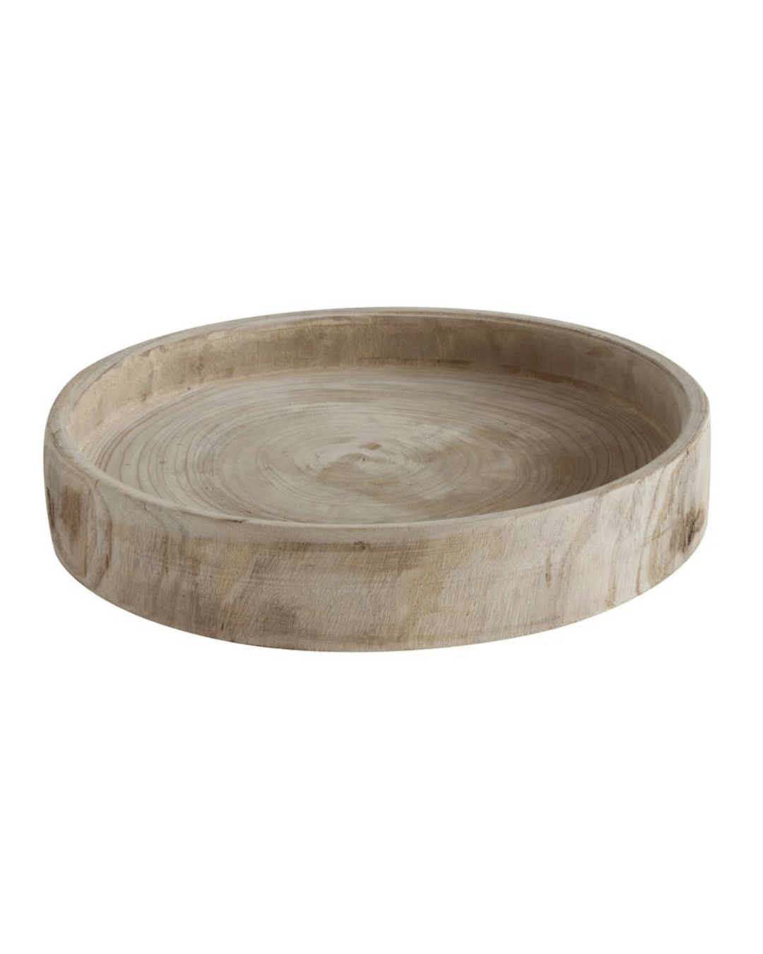 Carved Round Tray
