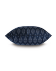 Blue Geometric Print Decorative Pillow 22x22