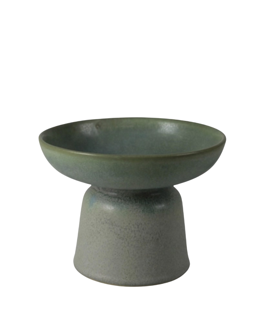 Tau Pedestal Bowl Ceramic Small