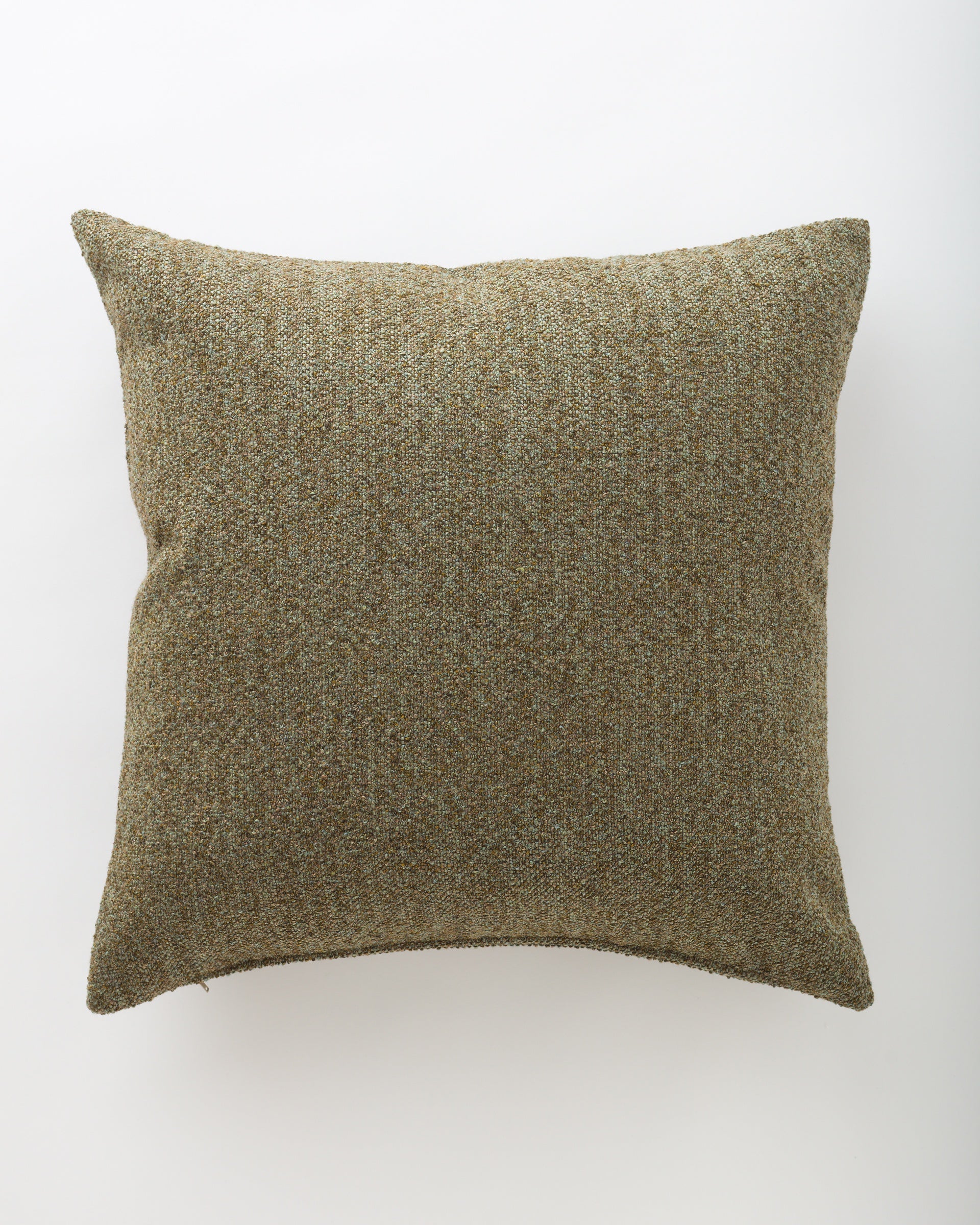 The Pindler Hall 26x26 cushion features a square shape and textured brown woven pattern, showcased on a plain white background.