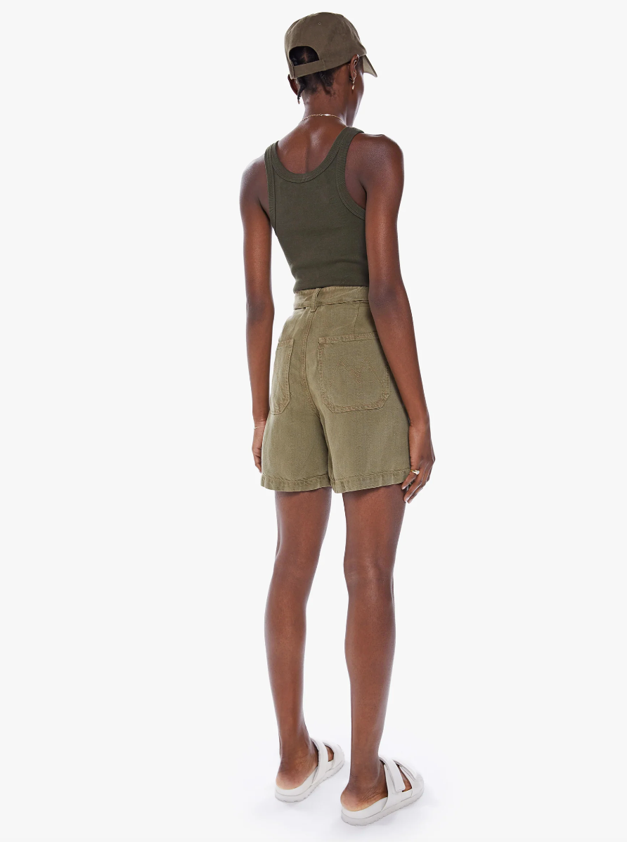 The Chute Paperbag Short Gothic Olive