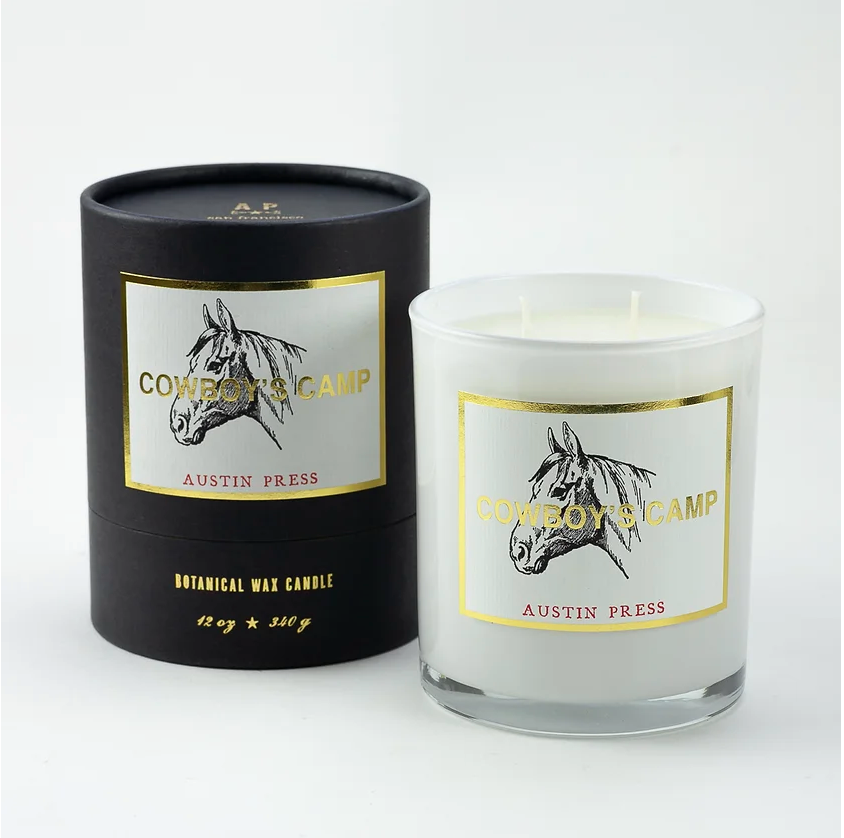 Cowboy&#39;s Camp Candle