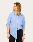 Mia Shirt Stripe Blue/white Blue