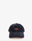 Baseball Hat Navy Corduroy Ciao