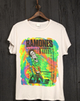 RAMONES ESCAPE FROM NEW YORK VINTAGE WHITE
