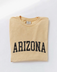 Arizona Mineral Washed Graphic Top Golden