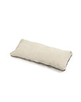 The James Pillow by Libeco Home is a light beige, rectangular cushion with slightly rounded corners and a subtle stonewash finish, shown lying flat on a white background.