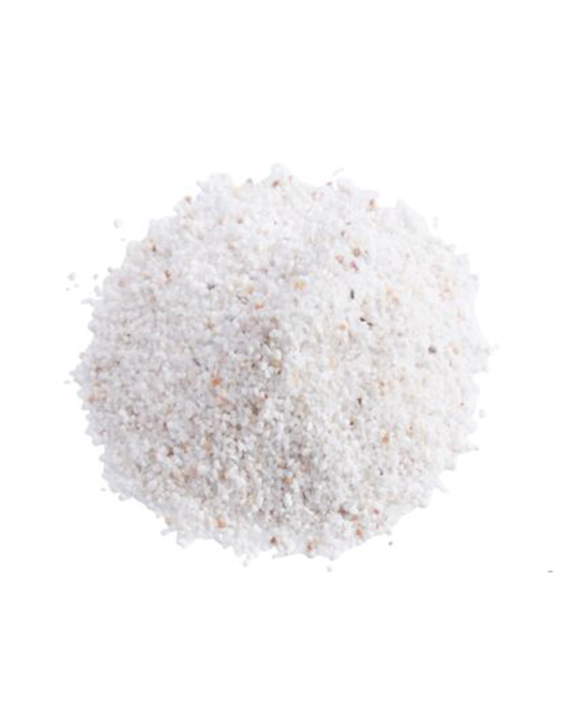 Accent Decor Deco Sand is a coarse, natural white sea salt with light brown specks, perfect for adding unique texture and style to your next design project.