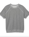 The Short Sleeve Sweatshirt Varsity Grey